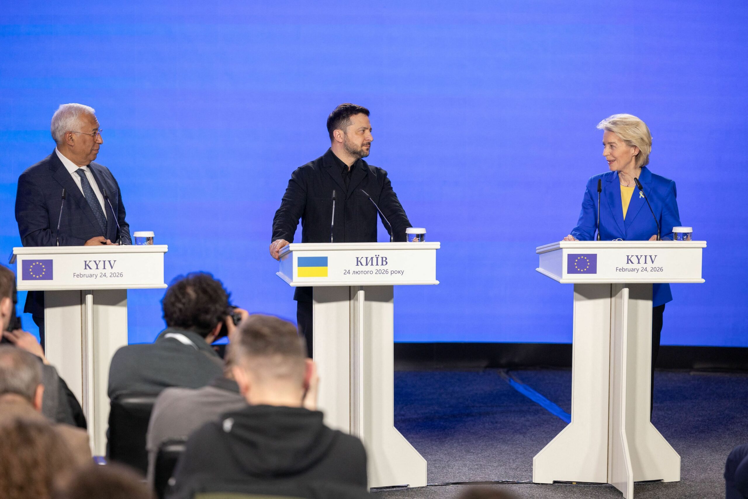 Zelenski, discuție cu von der Leyen după atacurile rusești asupra energiei: „Toate acestea s-au întâmplat după declarația privind armistițiul energetic”