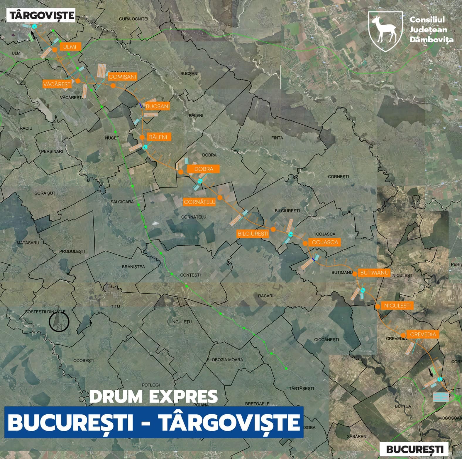 Drumul expres București–Târgoviște nu este la sertar, susține fostul secretar de stat Ionuț Săvoiu. Plantație de aluni și un sit al Natura 2000, pe traseul noului drum